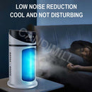 Portable Air Cooler Household Dormitory Office Desktop Humidification Electric Fan USB Multifunctional Timing Air Conditioner